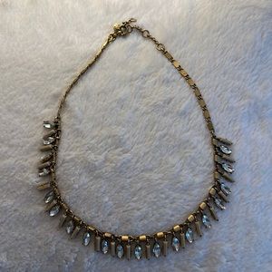 JCrew Faux Diamond Statement Necklace